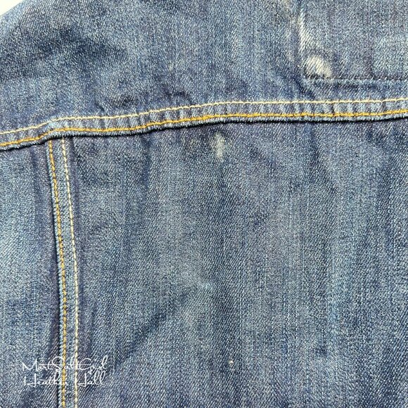 21Men Dark Wash Trucker Jacket Size XL - Picture 5 of 5